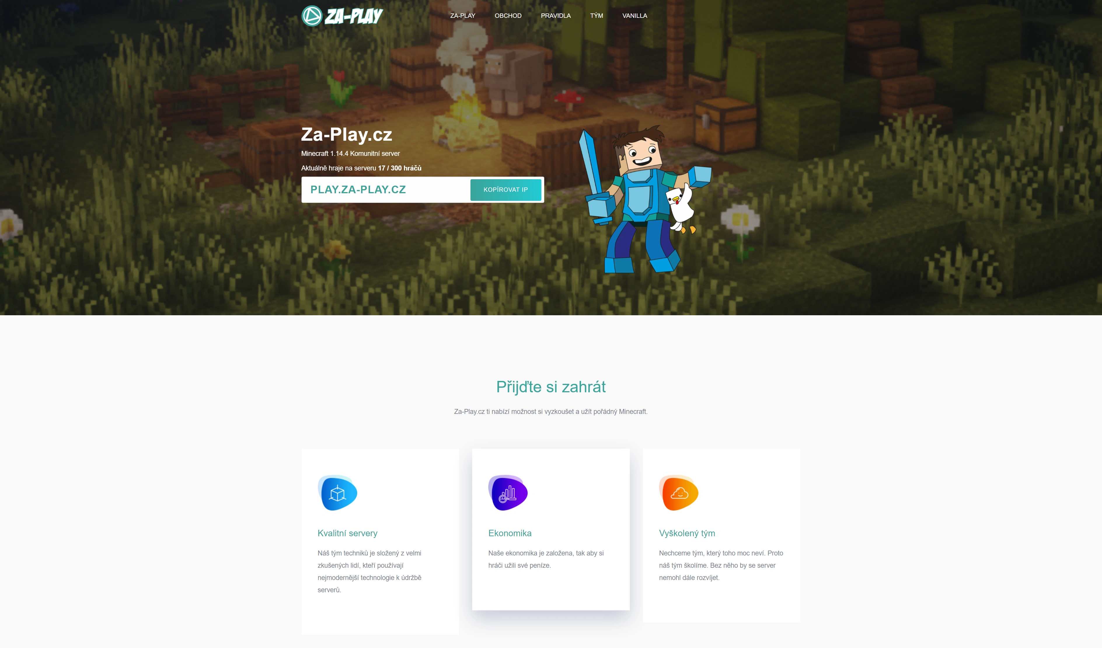 Za-Play web